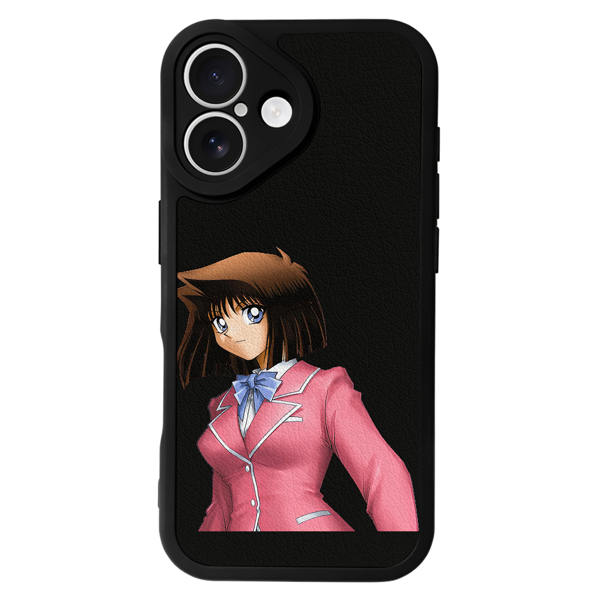 遊☆戯☆王 Yu-Gi-Oh! 【iPhone 16シリーズ対応】シリコンスマホケース（レザー調） 材質：シリコン
